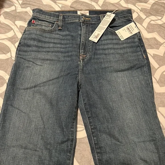 Hudson Jeans - Noa Mid Rise Straight Crop Jeans - Sz 27 - Picture 5 of 6